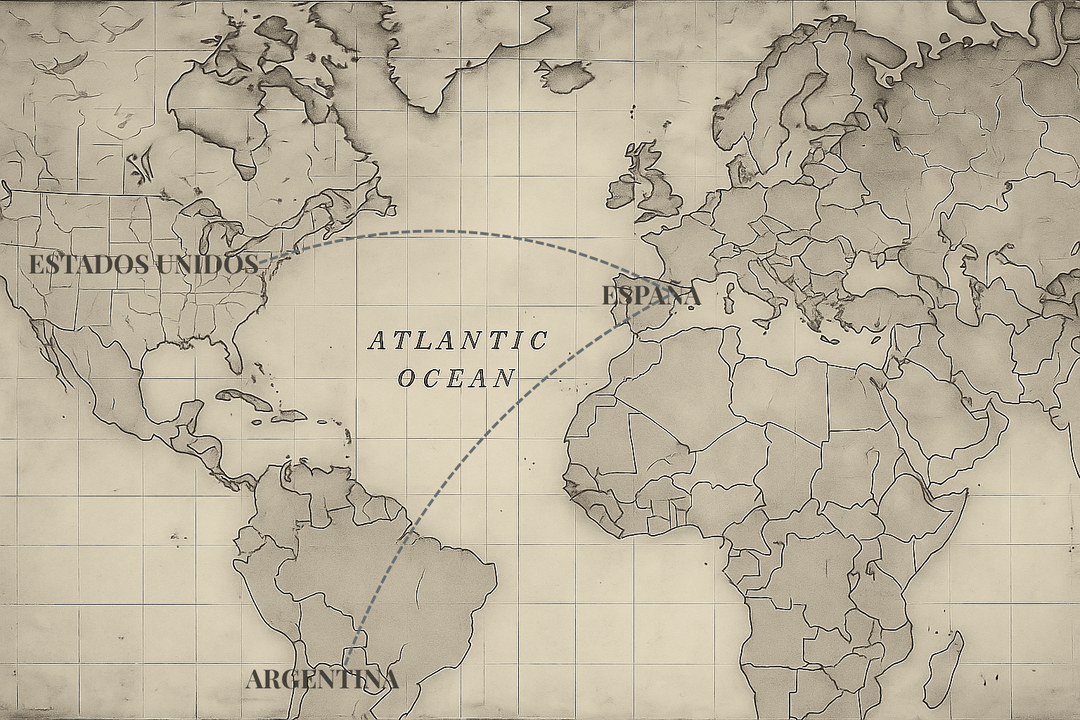 Nuestra historia mapa